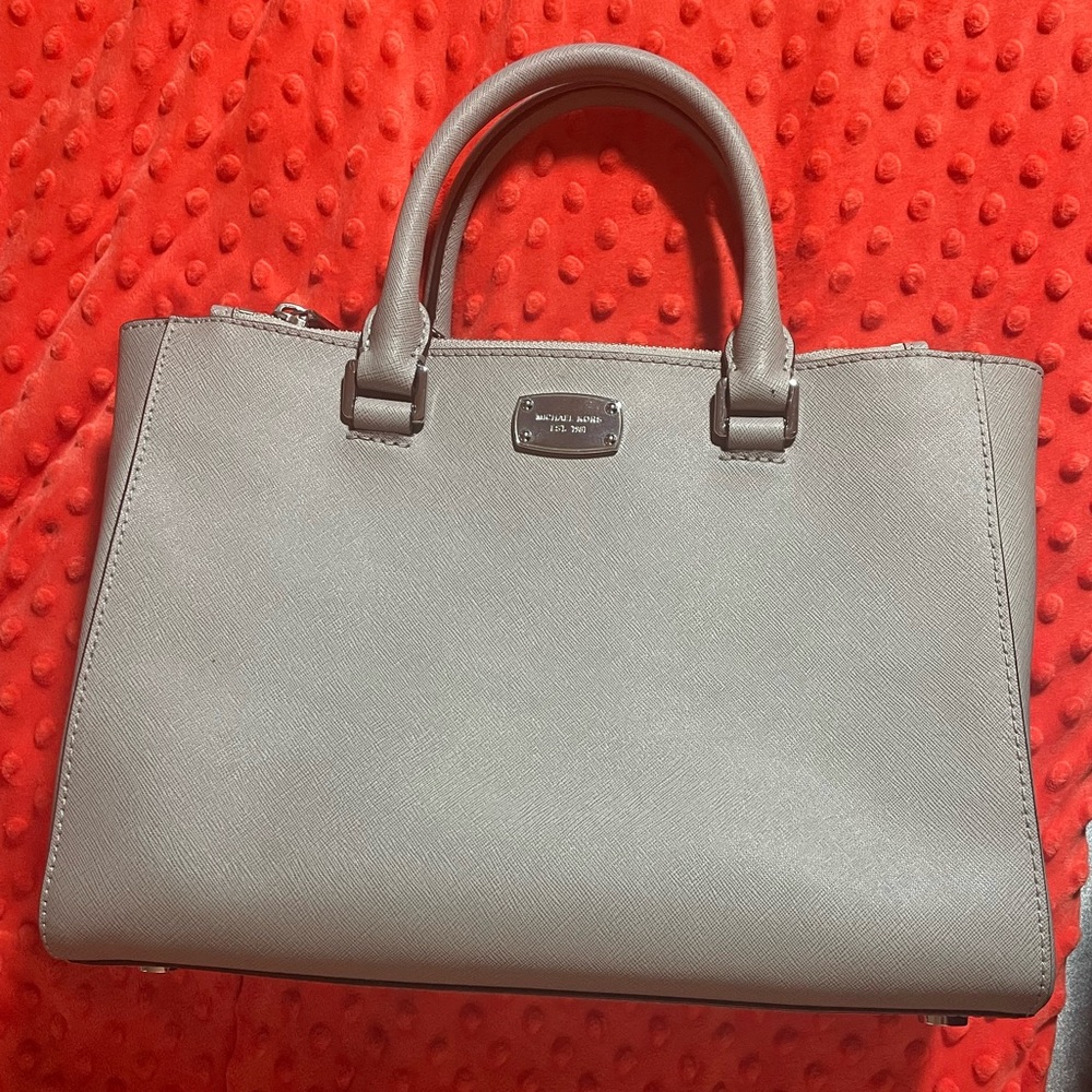 Grey Michael Kors Tote Bag